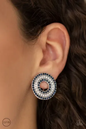 ** Spun Out On Shimmer - Blue - Paparazzi Accessories