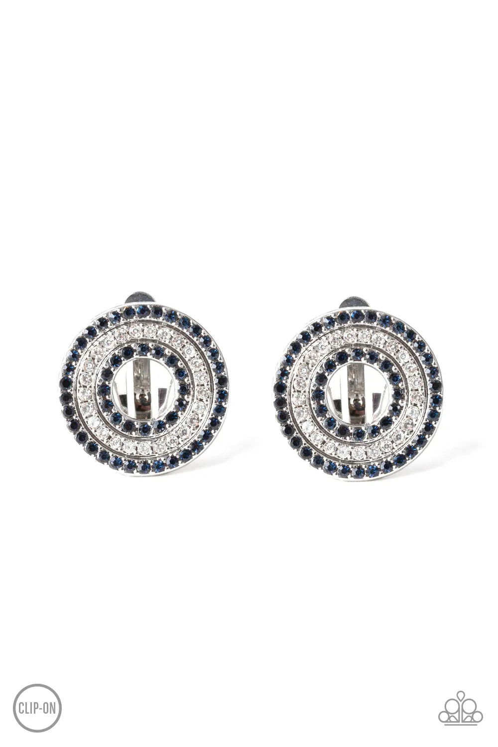** Spun Out On Shimmer - Blue - Paparazzi Accessories