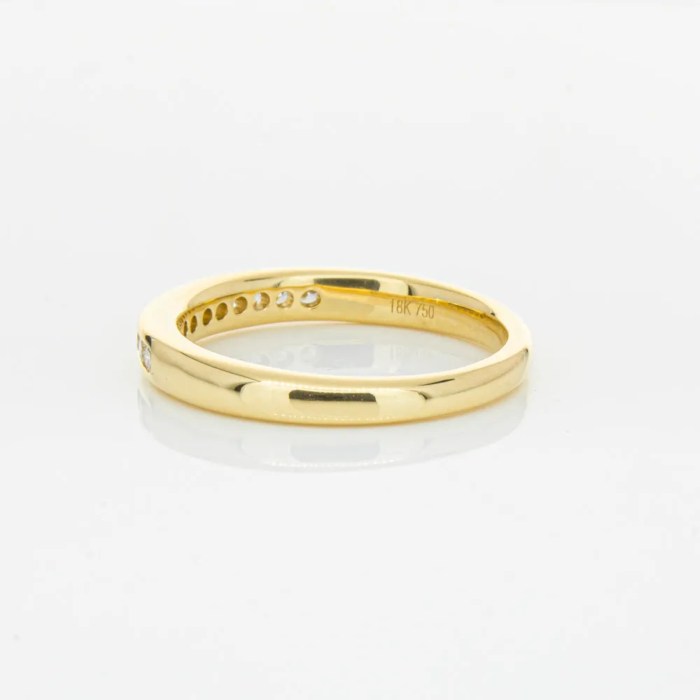 18ct Yellow Gold .25ct Diamond Ring