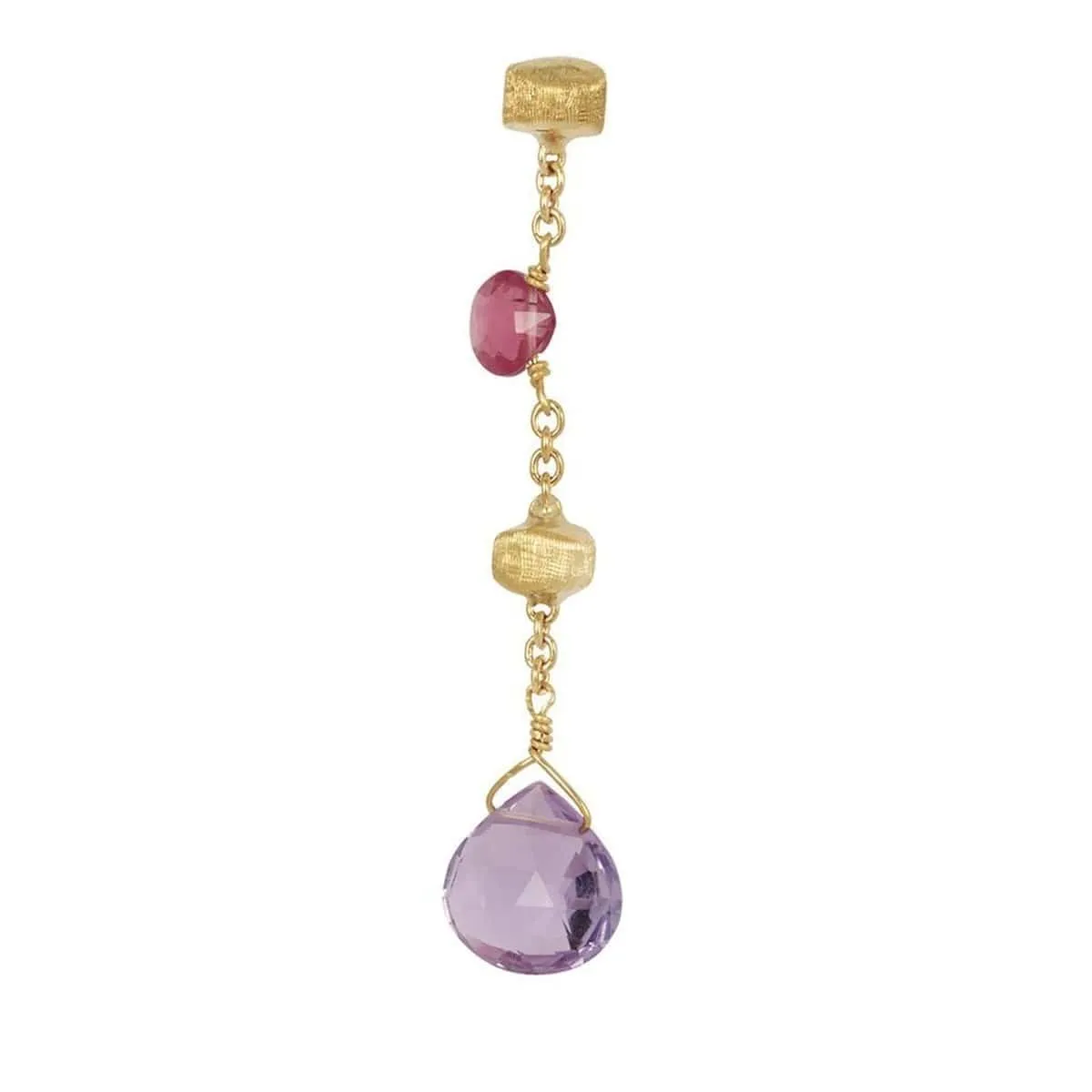 18K Paradise Mixed Gemstone Earrings - OB1430 MIX01 Y