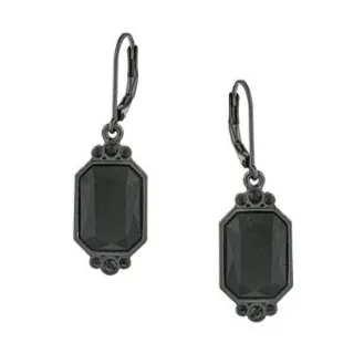 2028 Octagon Drop Earrings