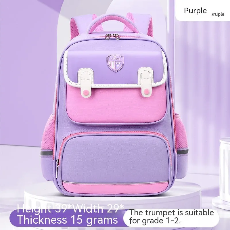 3D Spine Protection Burden Reduction Primary School Student Grade 1-3-6 Children's Schoolbag