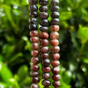 6mm Scapolite Rondelle Beads - Semi Precious Gemstone Beads