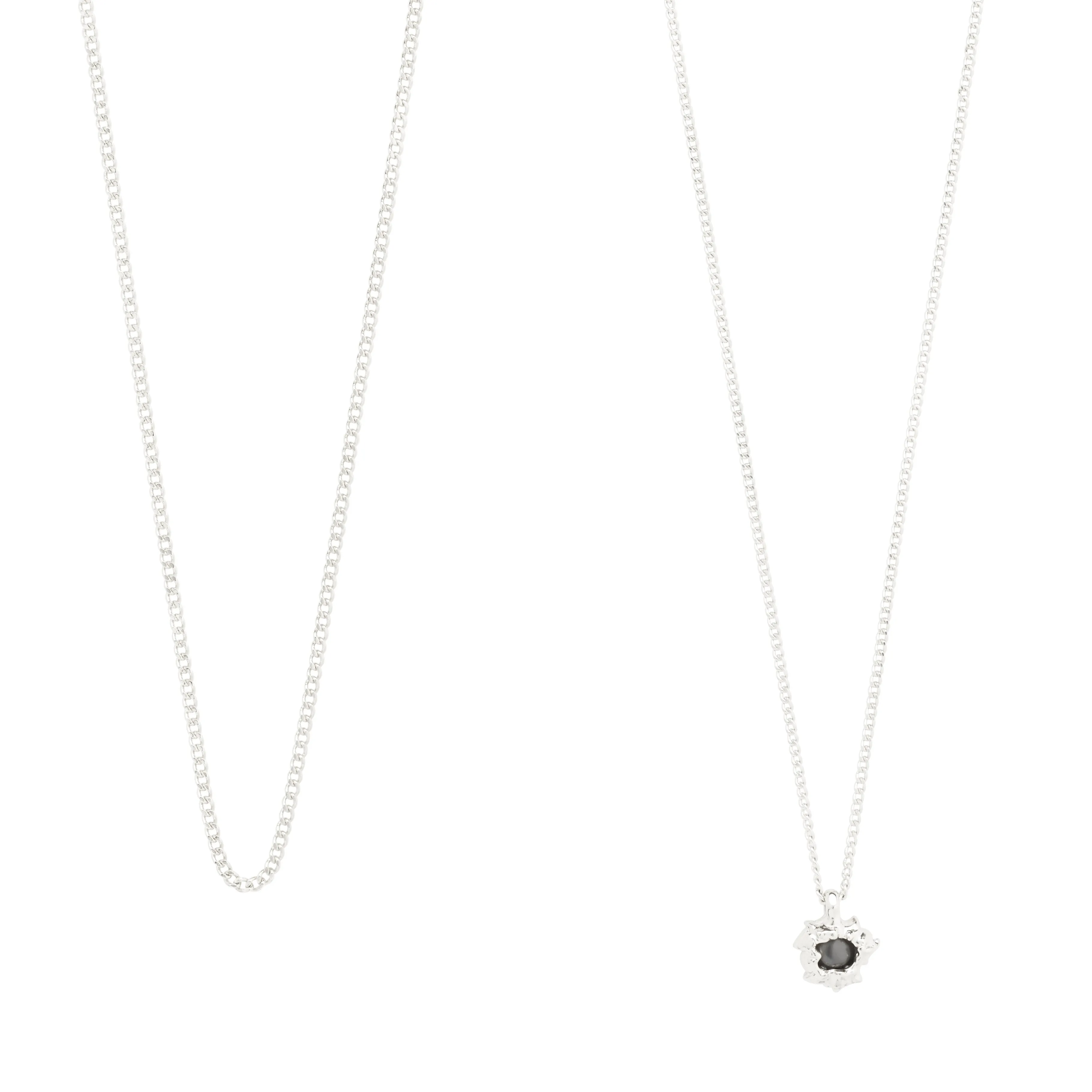 ACT necklace 2-in-1 silver-plated