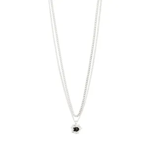 ACT necklace 2-in-1 silver-plated