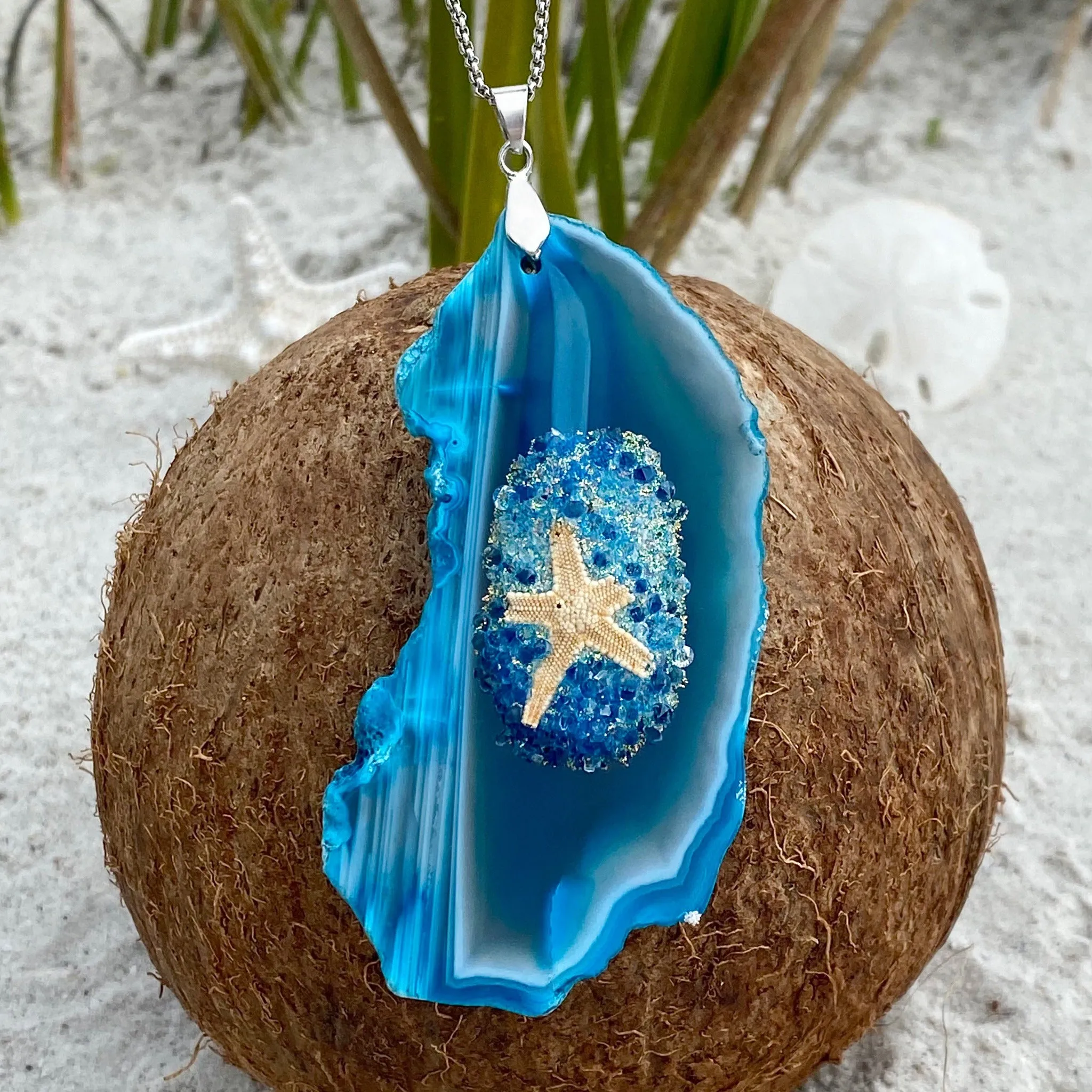Agate Island Necklace