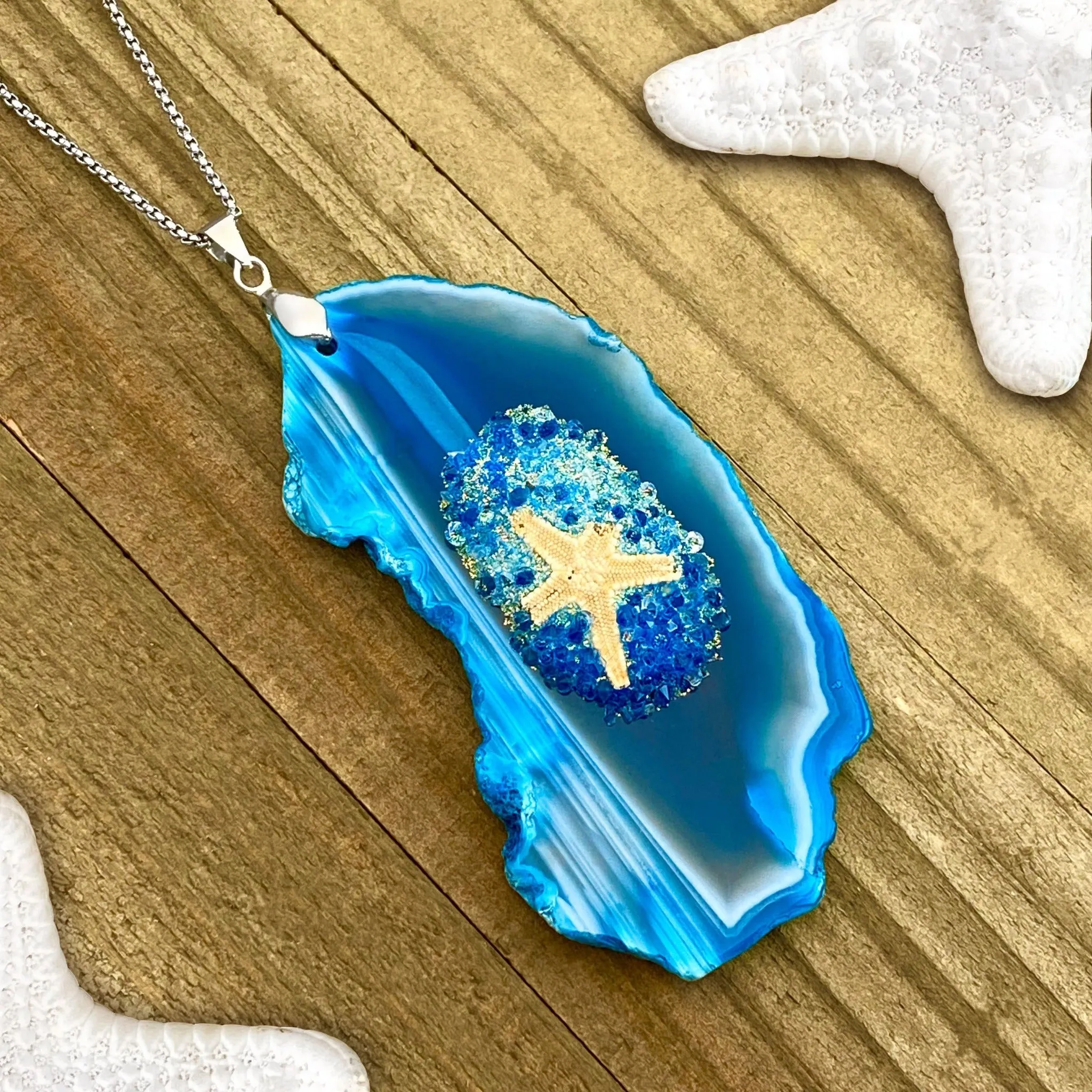 Agate Island Necklace