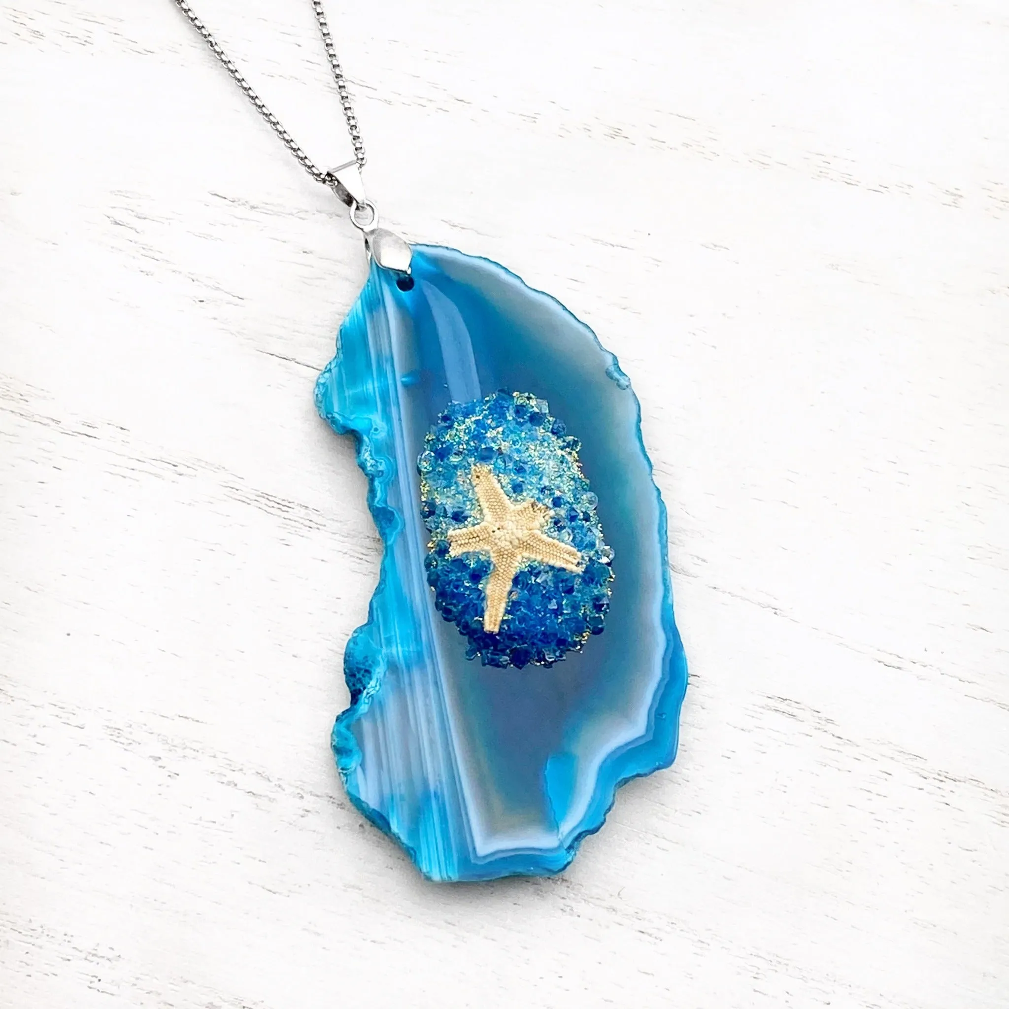 Agate Island Necklace