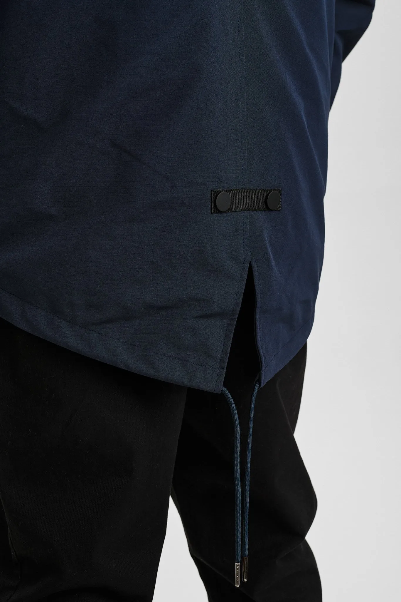 AKSTORM LONG NYLON JACKET - Dark Sapphire