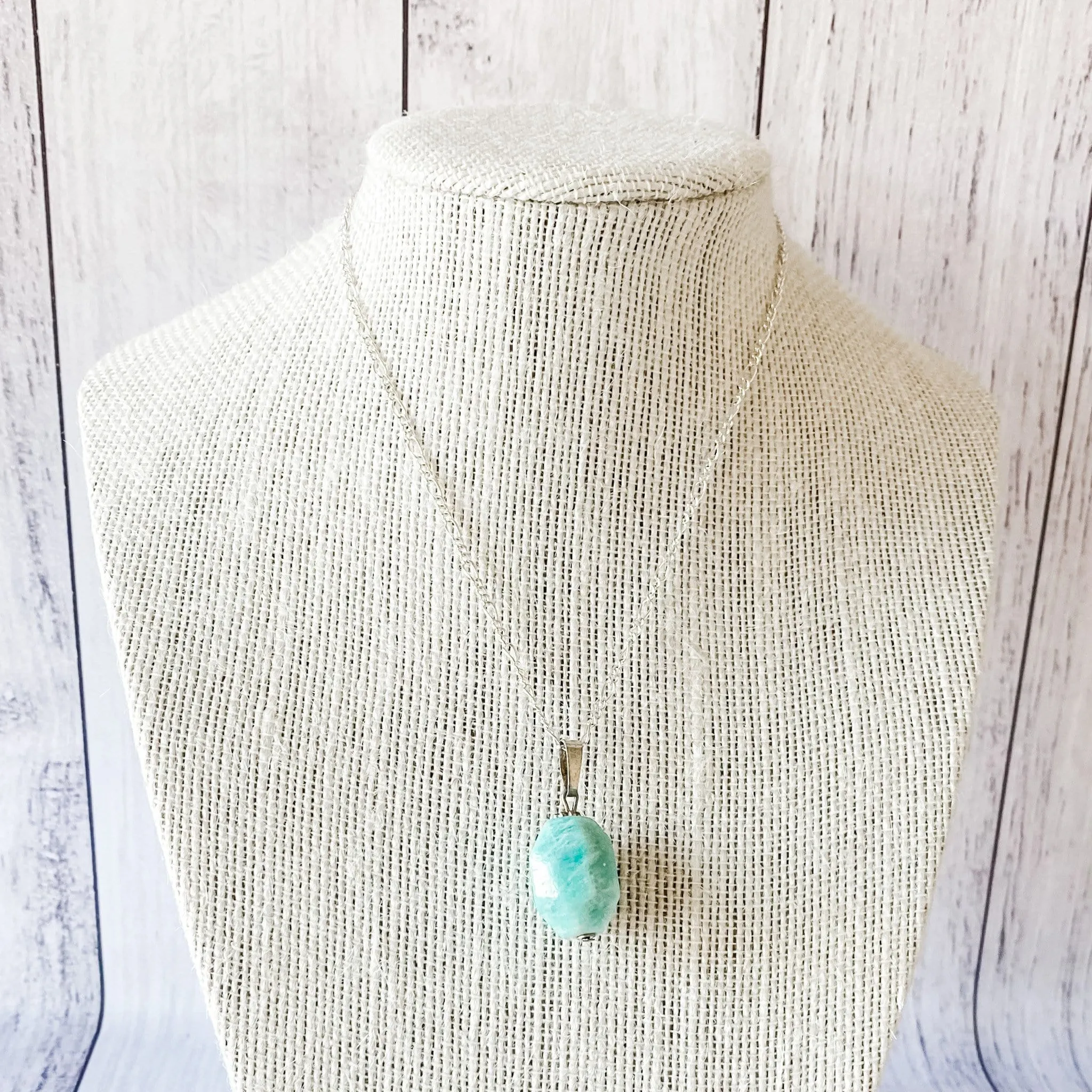 Amazonite Stone Pendant