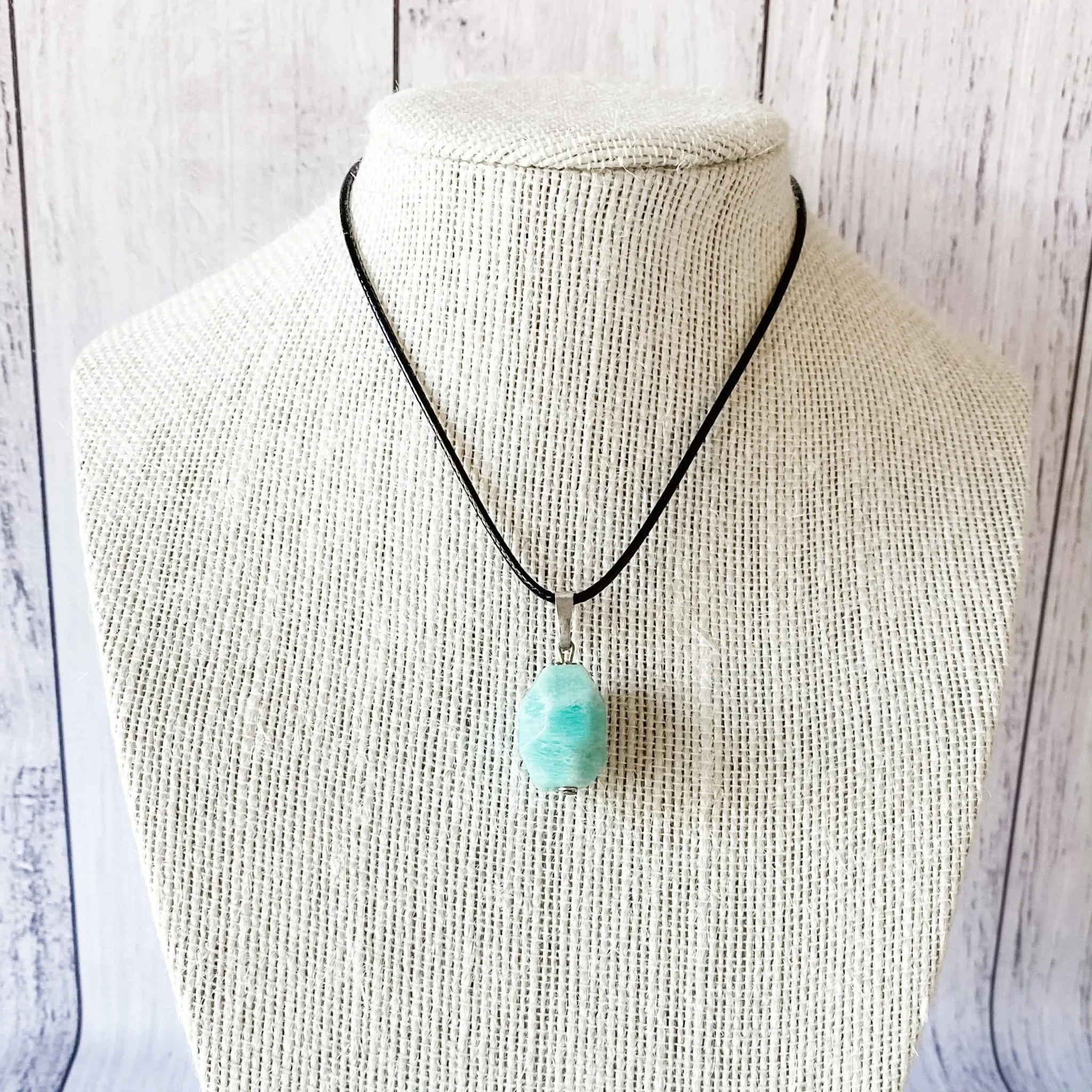 Amazonite Stone Pendant