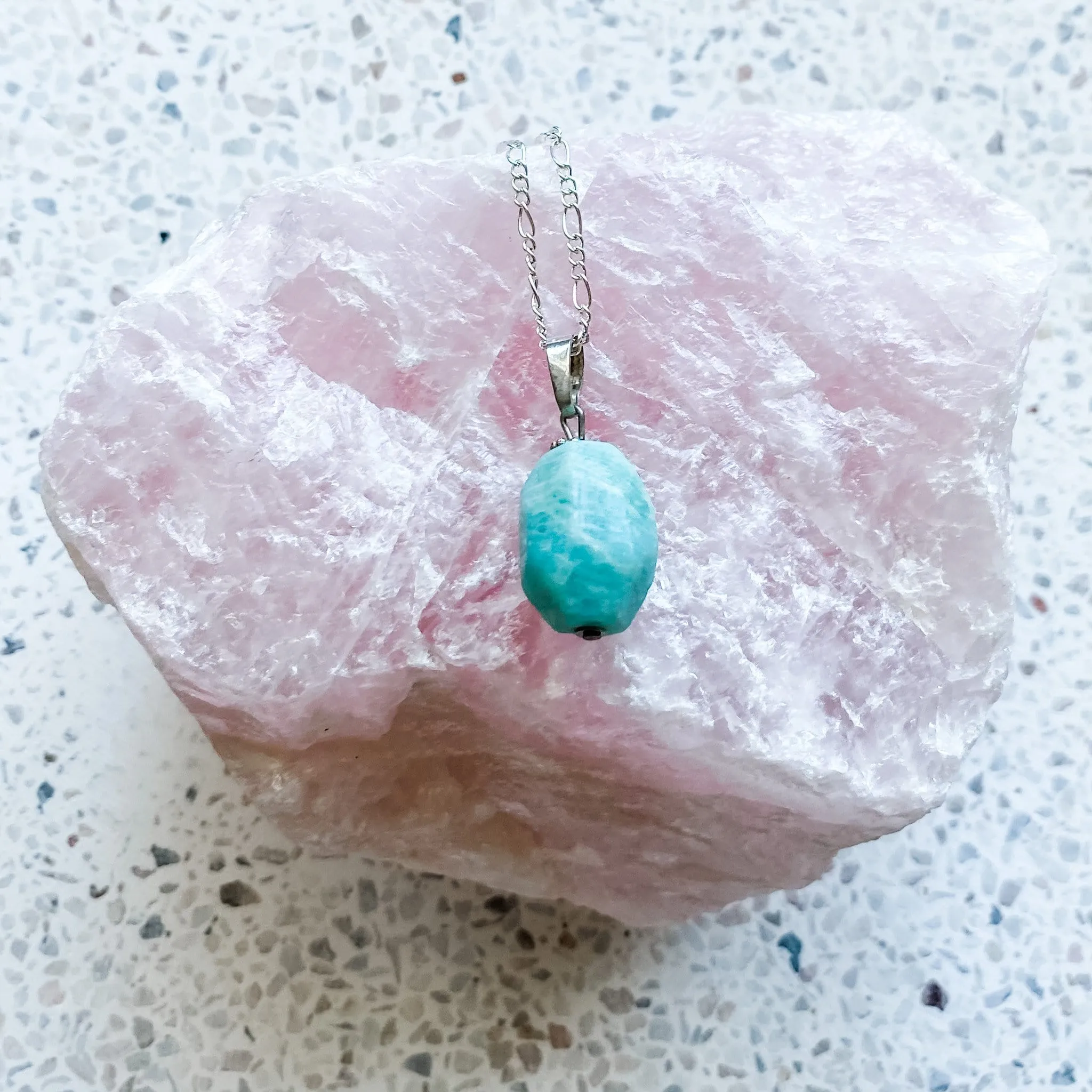 Amazonite Stone Pendant