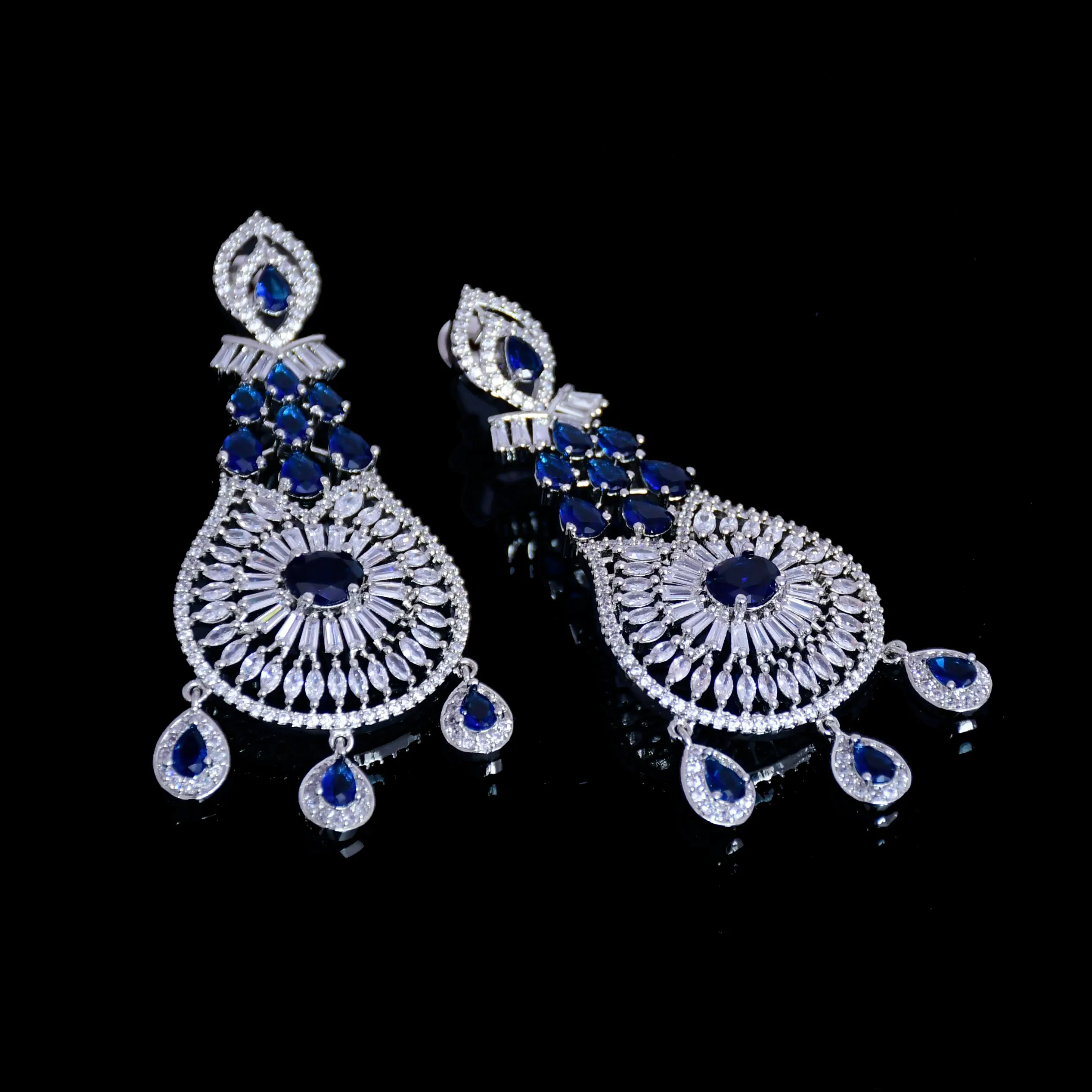 American Diamond Contemporary Earrings