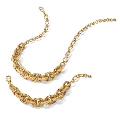 Brighton | Contempo Linx Bracelet in Gold Tone