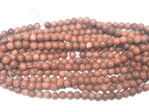 Brown Circular Semi Precious Stones