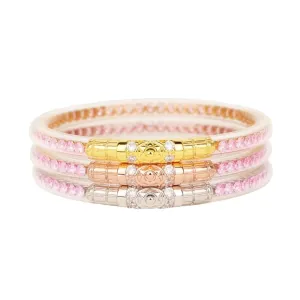 BudhaGirl Three Queens Petal Pink Bracelets