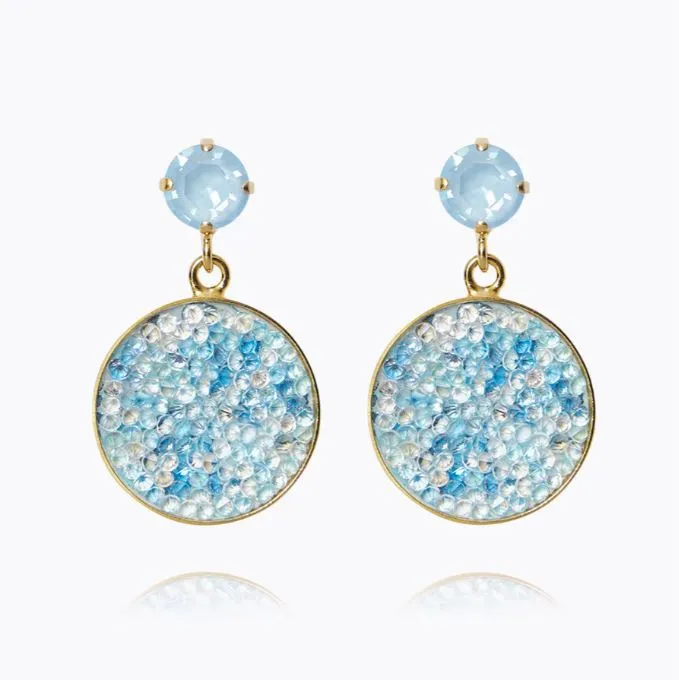Caroline Svedbom Chloe Earrings Sky Combo