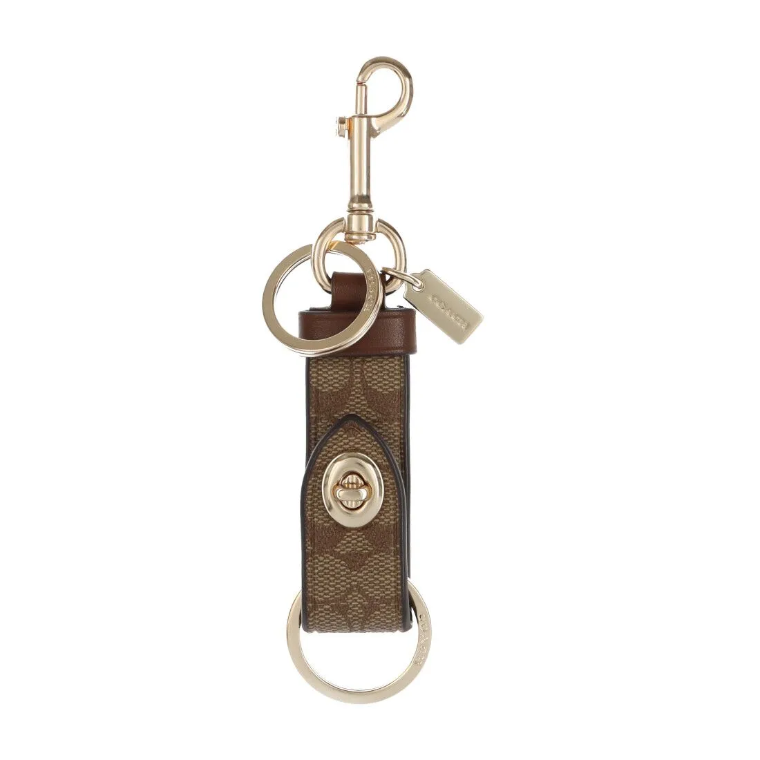COACH TRIGGER SNAP BAG CHARM KEY FOB