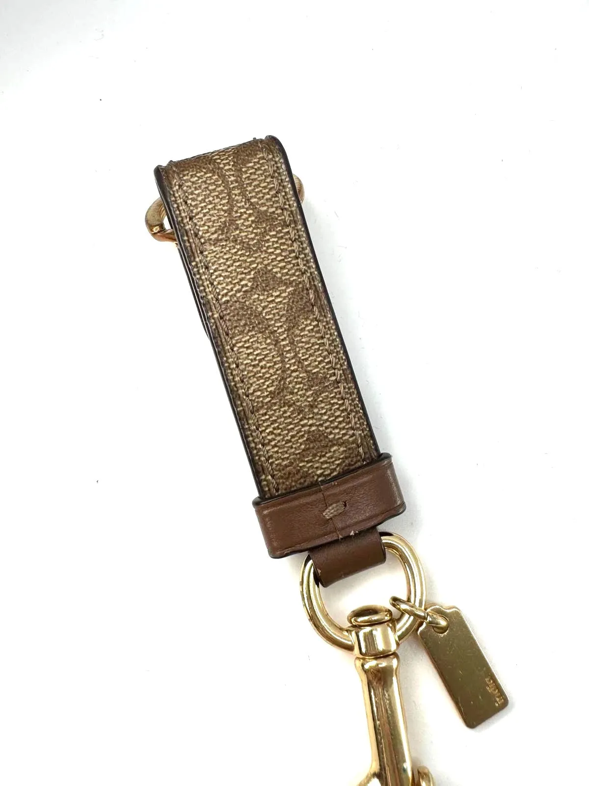 COACH TRIGGER SNAP BAG CHARM KEY FOB