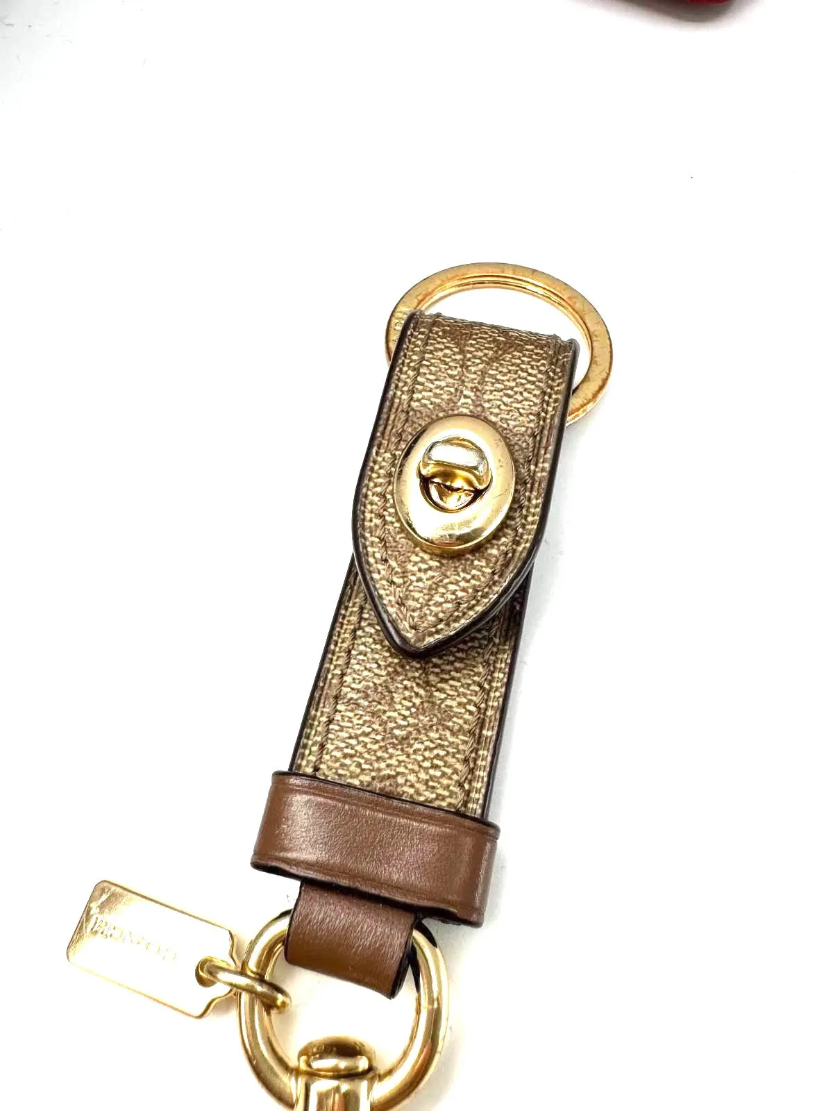COACH TRIGGER SNAP BAG CHARM KEY FOB