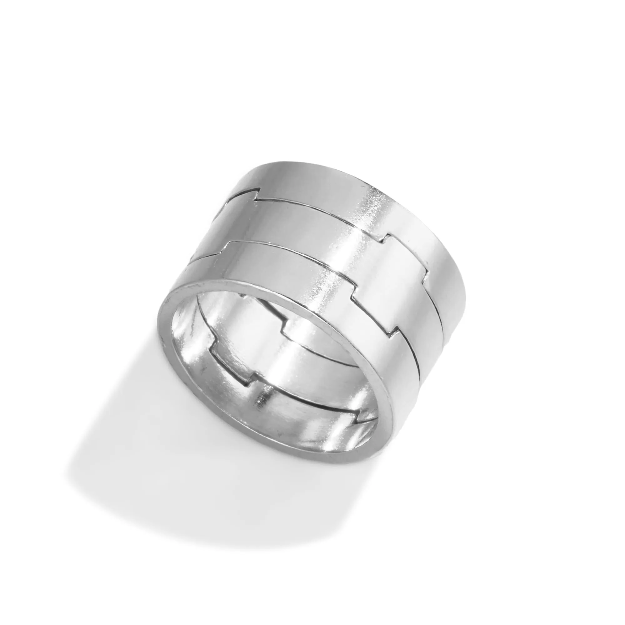Crown Stacking Ring Set