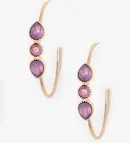 Crystal Hoop Earrings