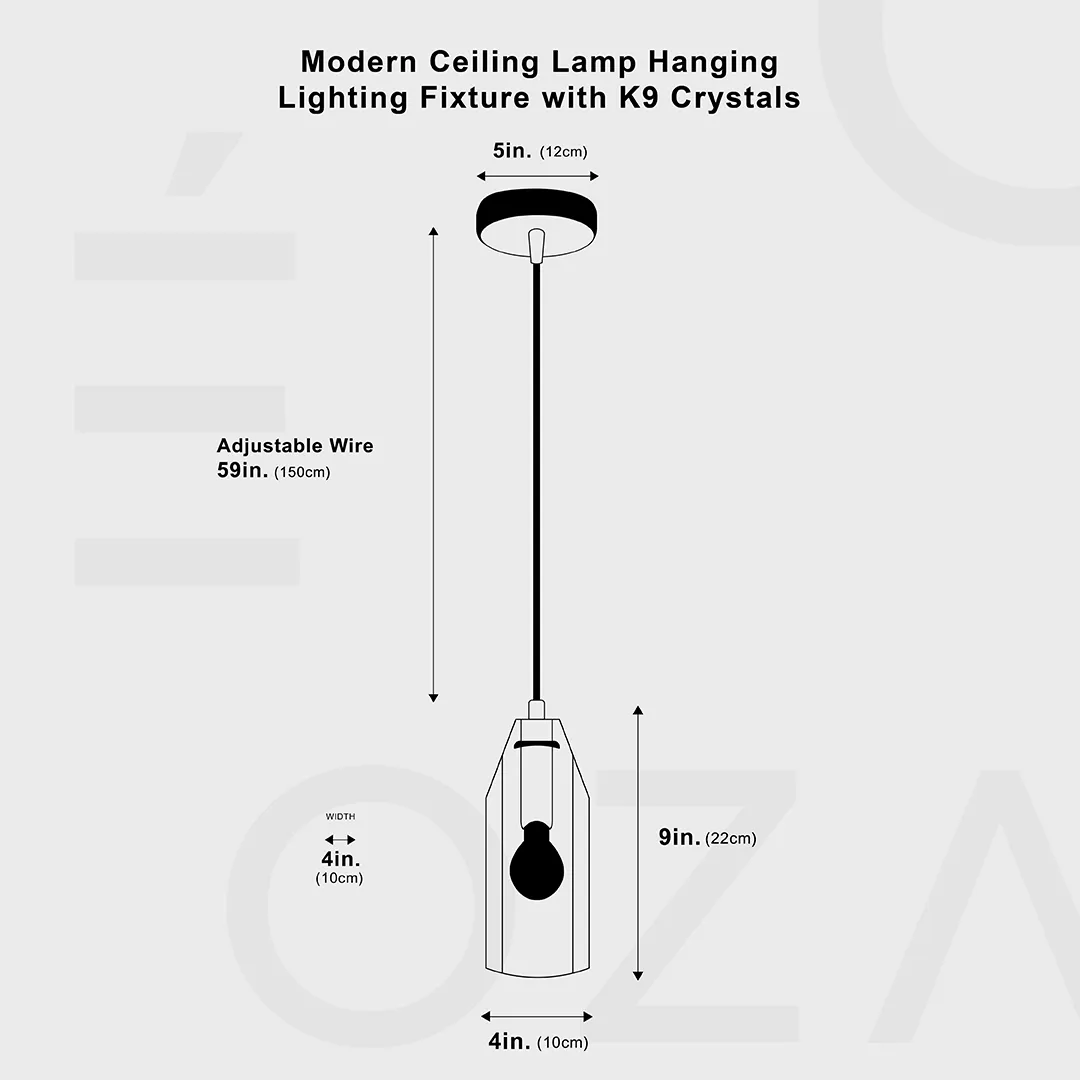 Crystal Pendant Light