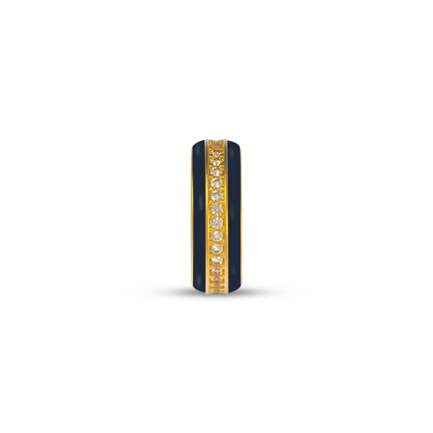 CZ enamel ring