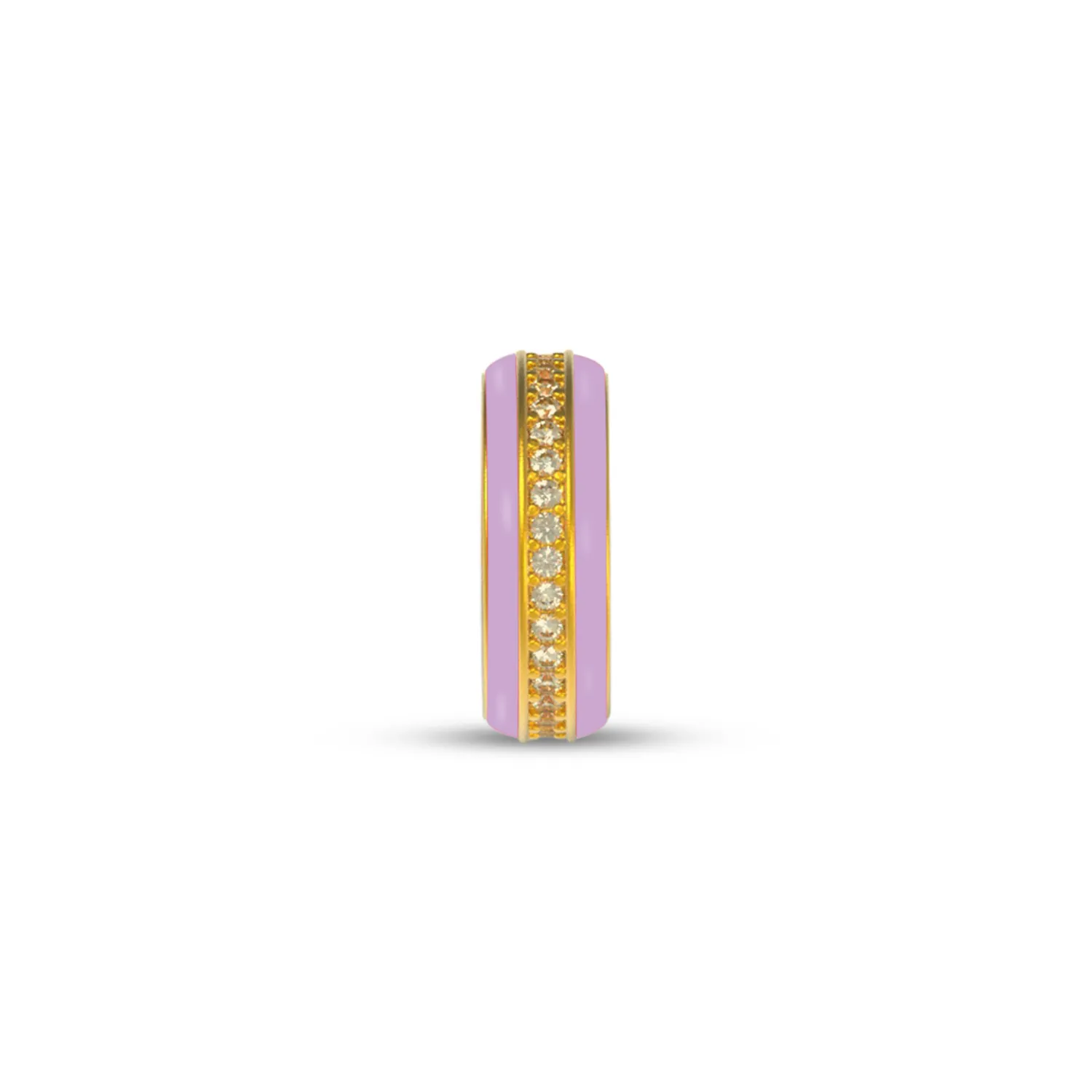 CZ enamel ring