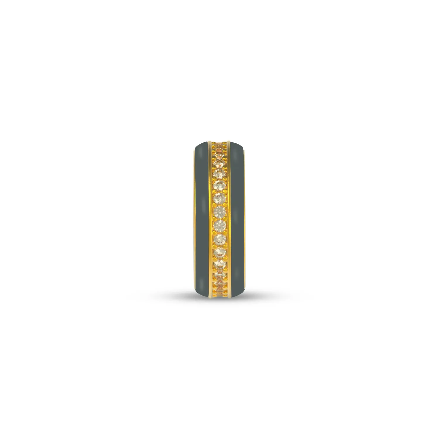 CZ enamel ring
