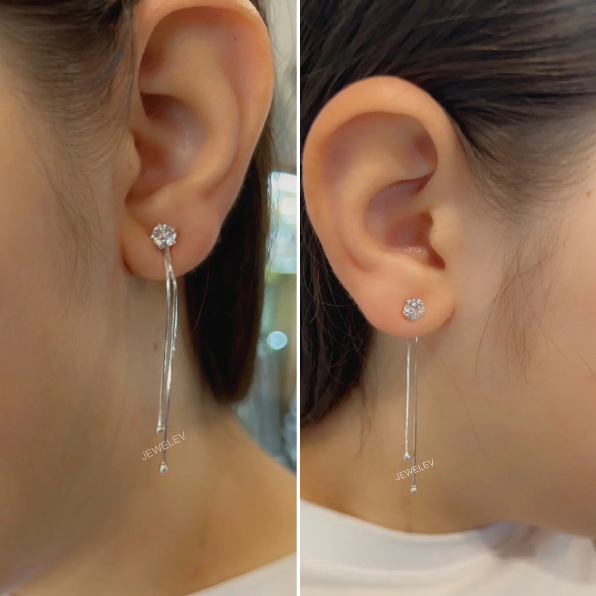Double View Earrings