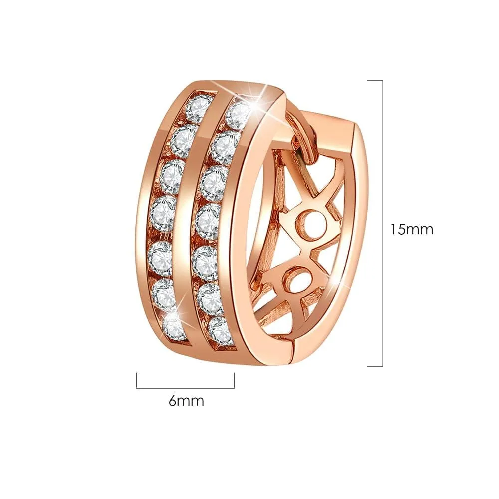 Dual Channel Earrings