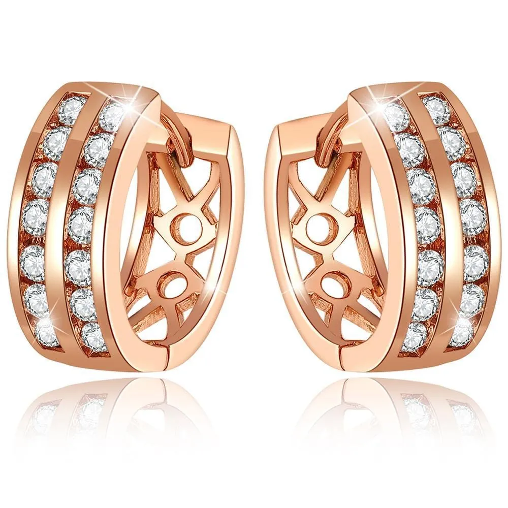 Dual Channel Earrings