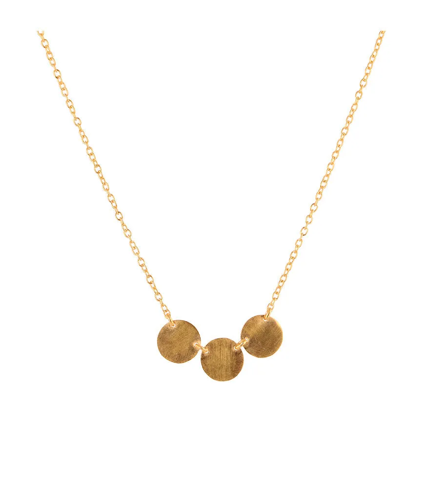 Earthy Discs Necklace