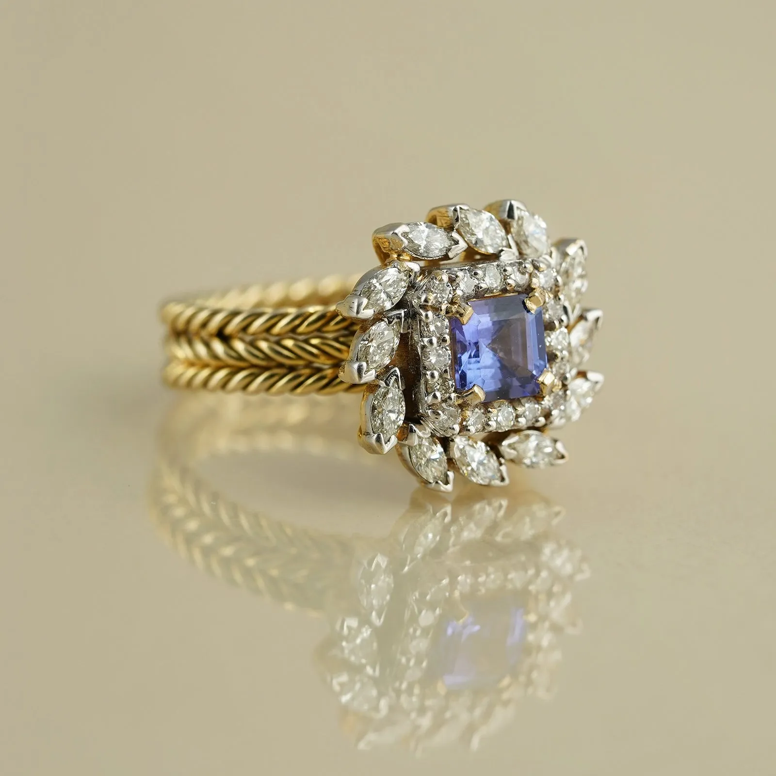 Eden Tanzanite Ring