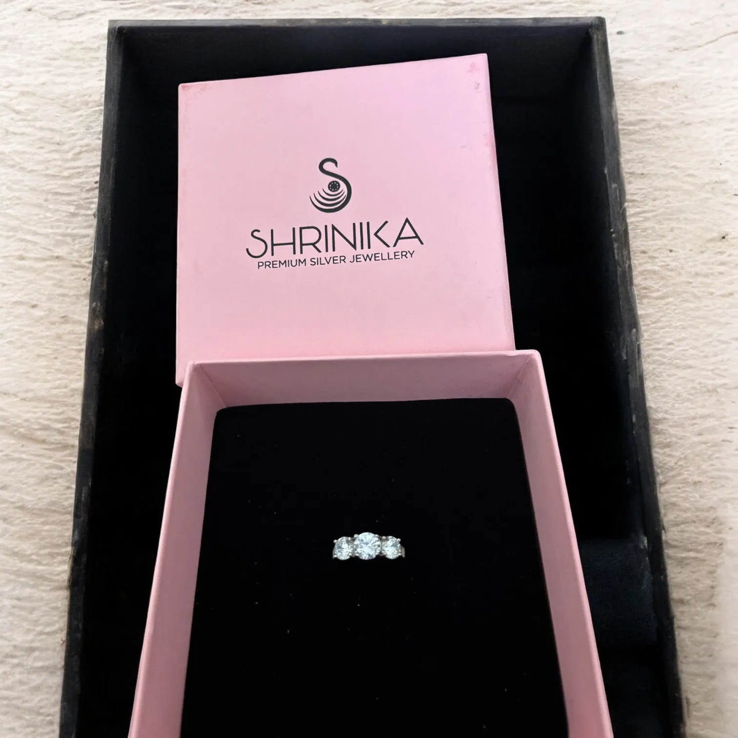 Empress solitaire 925 silver Engagement Ring