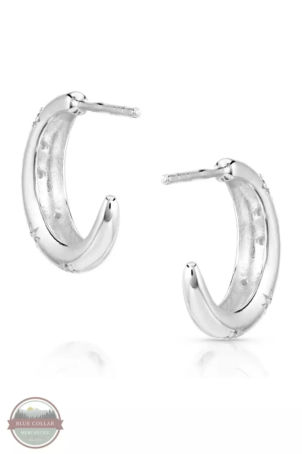 ER5612 Sparkling Morning Meadow Hoop Earrings