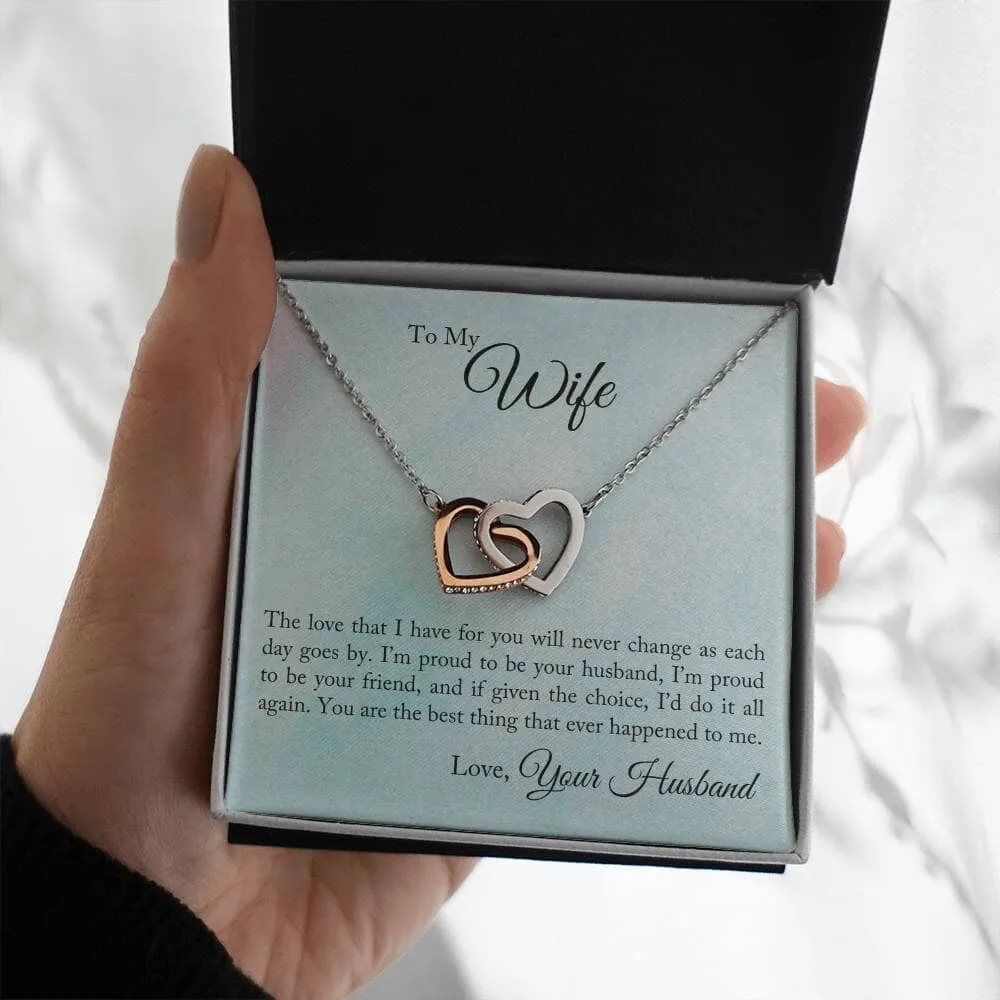Eternal Love Interlocking Hearts Necklace: A Symbol of Unending Devotion
