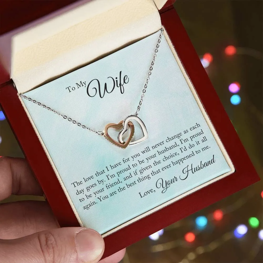 Eternal Love Interlocking Hearts Necklace: A Symbol of Unending Devotion