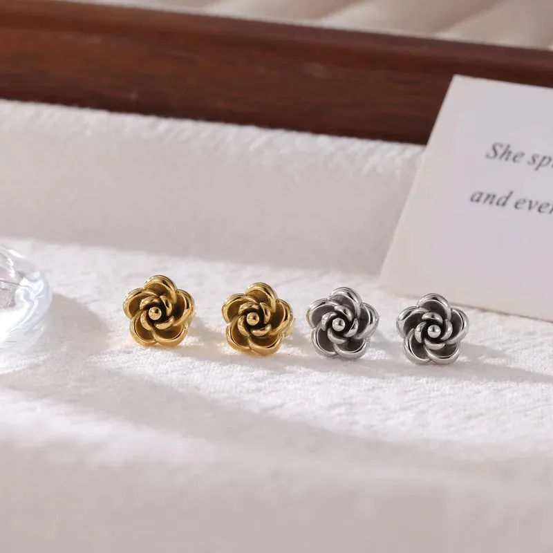 Golden Bloom Studs