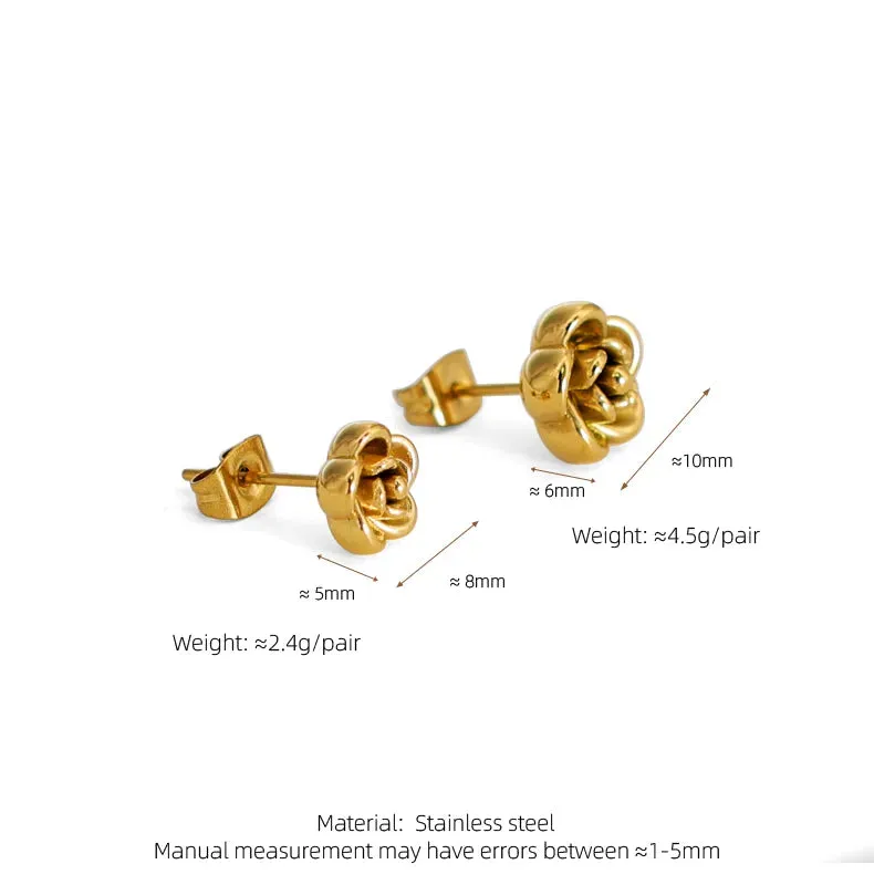 Golden Bloom Studs