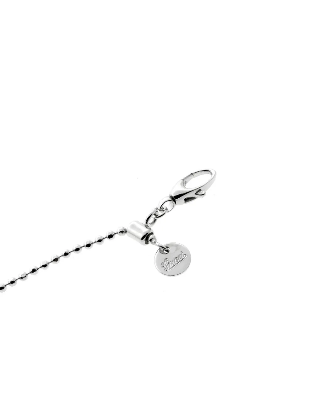 Gucci Diamond Horsebit White Gold Bracelet