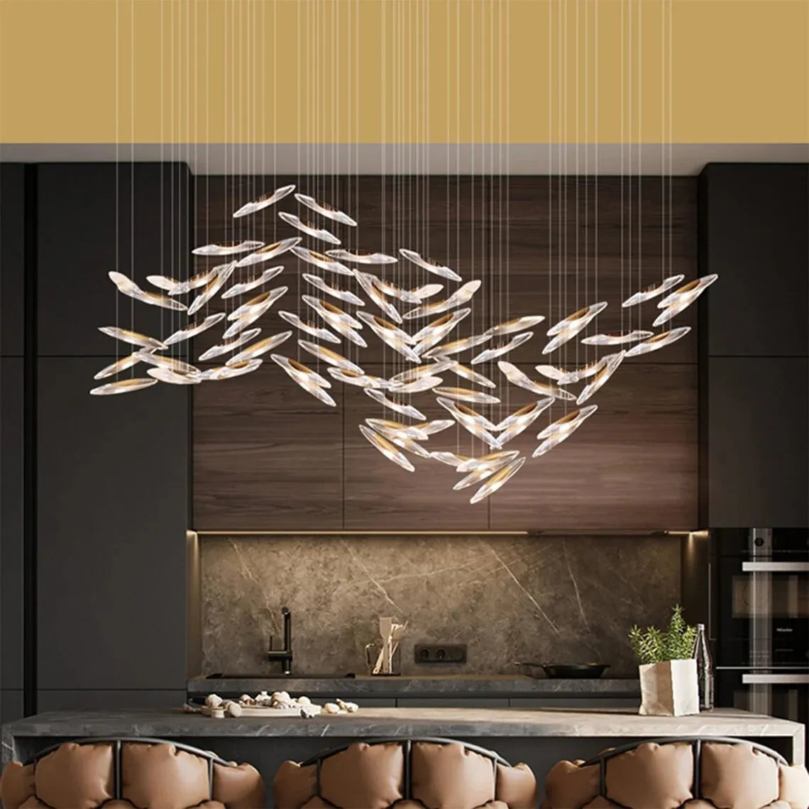 JORJA Modern Chandelier Light Custom Size