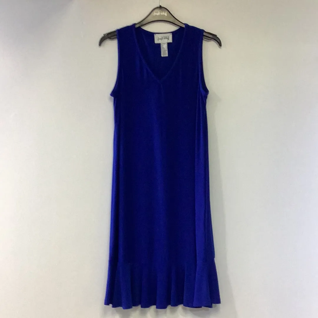 Joseph Ribkoff Sleeveless V-Neck Dress Royal Sapphire 163 212204