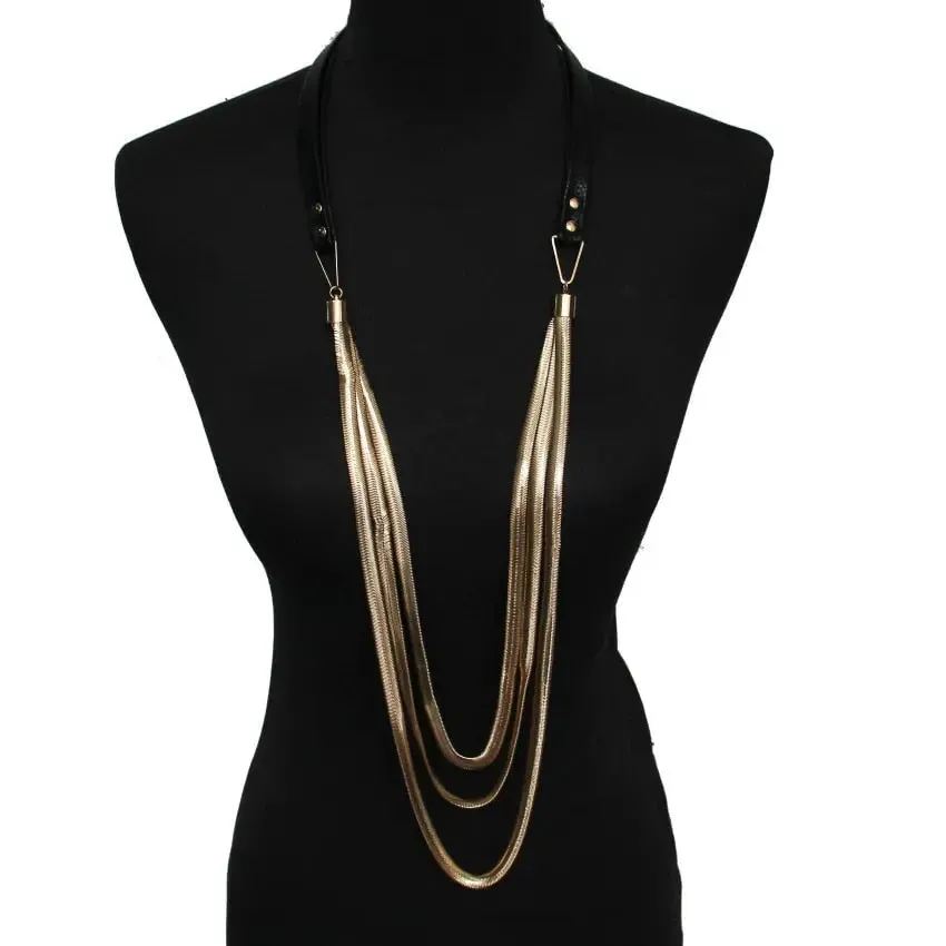 Kora Multi layers Leather Necklaces