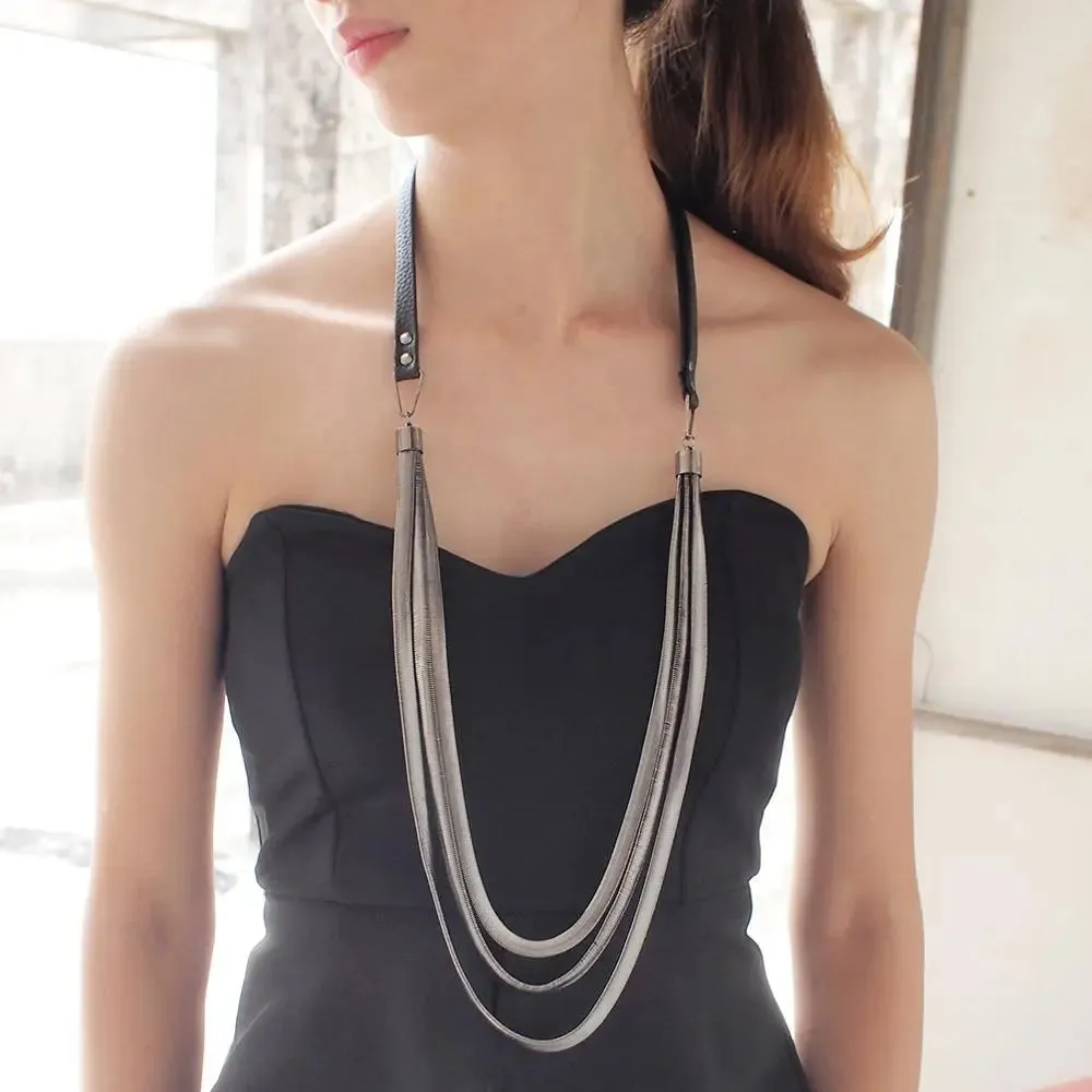 Kora Multi layers Leather Necklaces