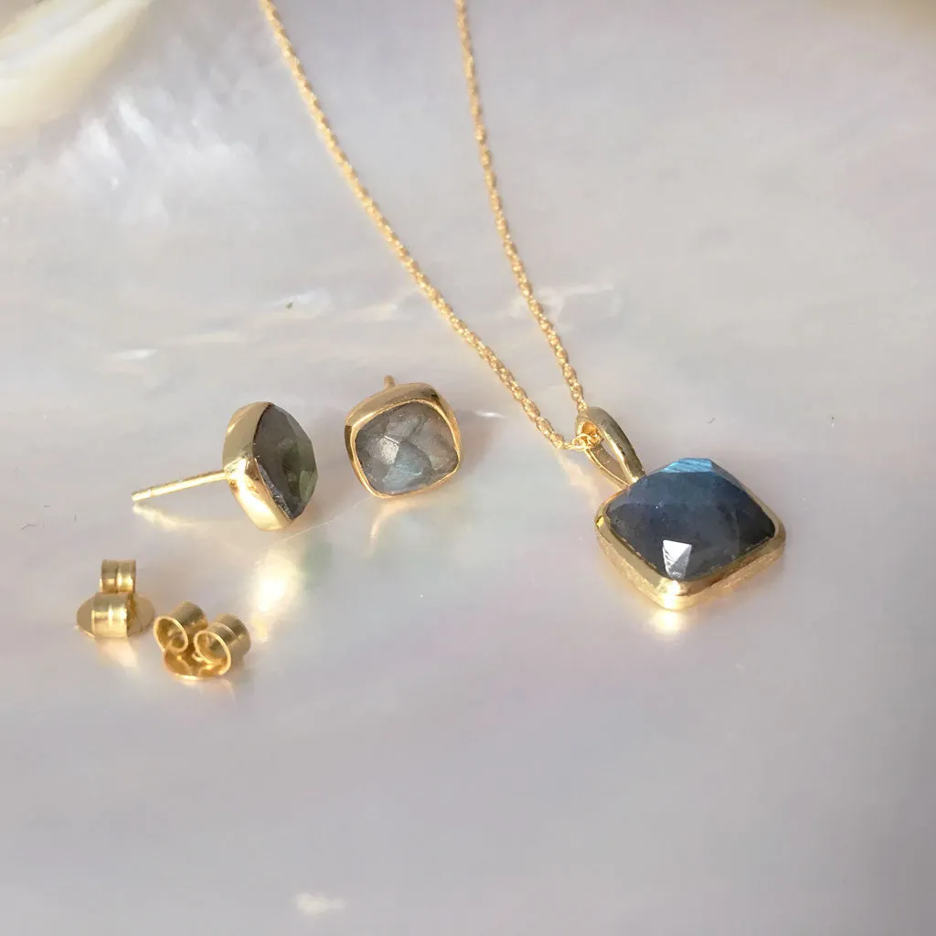 Labradorite earrings #TR16005