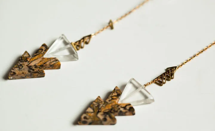 LEOPARD LARIAT NECKLACE