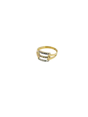 Lesotho Jewellery 14k Gold Ring for Women - 1.73 Grams, Size -R