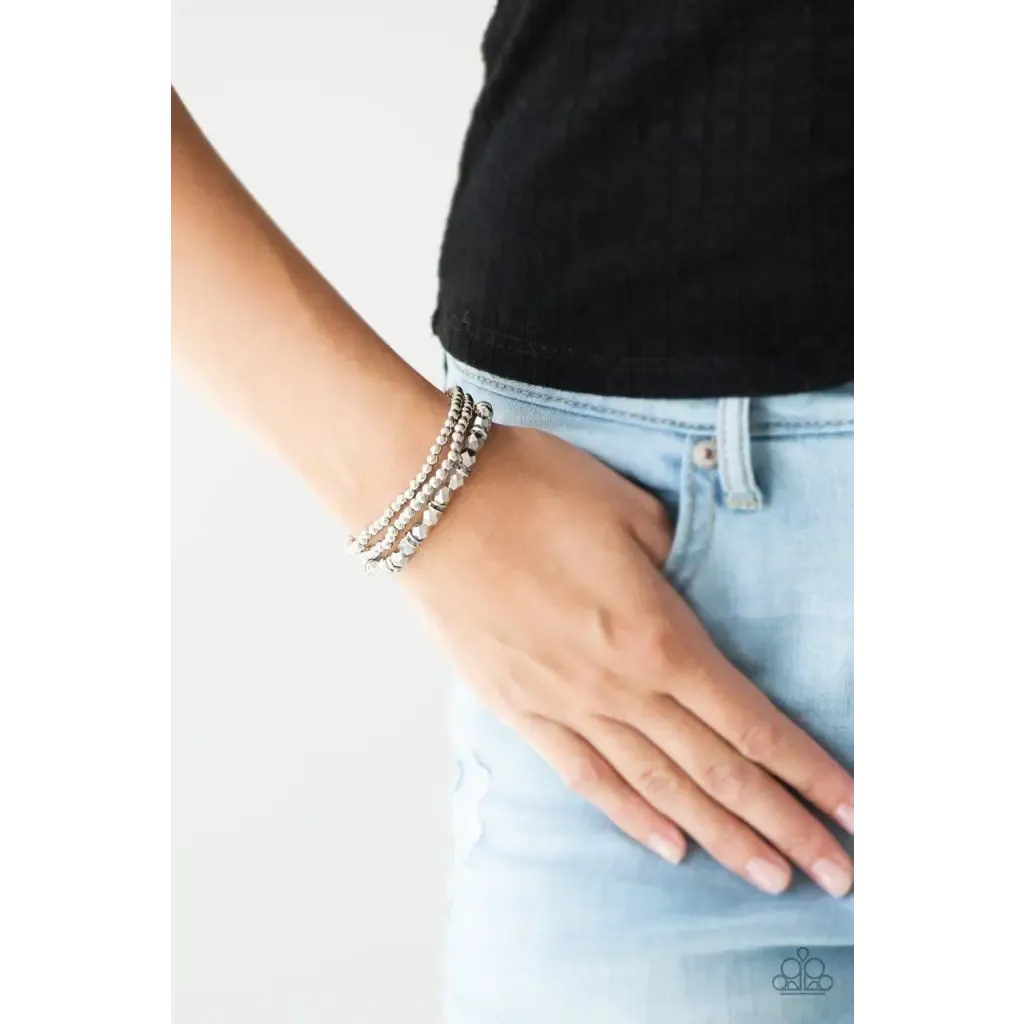 Let There BEAM Light - Silver Bracelet